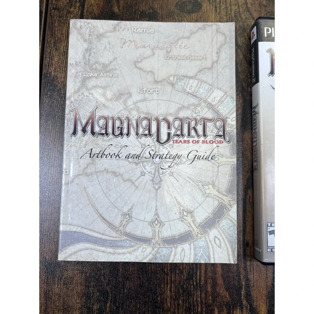 Magna Carta: Tears of Blood for the PlayStation 2 Complete With Strategy Guide
